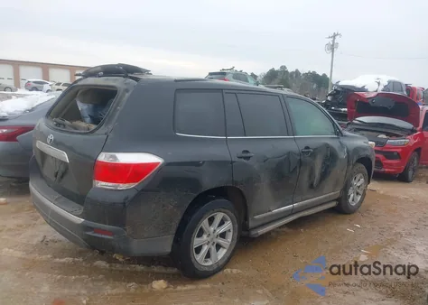 2013 Toyota Highlander z USA, uszkodzony, nr VIN 5TDZA3EH2DS037350